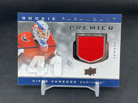 2020 UPPER DECK PREMIER - ROOKIE PARAMOUNT - V. VANECEK - #P-VV - RELIC