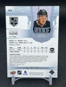 2022 UPPER DECK THE CUP - ROOKIE AUTO PATCH - S. FAGEMO - #104 - #'D/249 - RELIC - AUTOGRAPH - RC