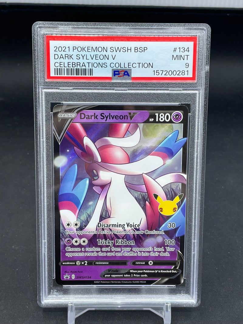 POKEMON - CELEBRATIONS COLLECTION - DARK SYLVEON V -