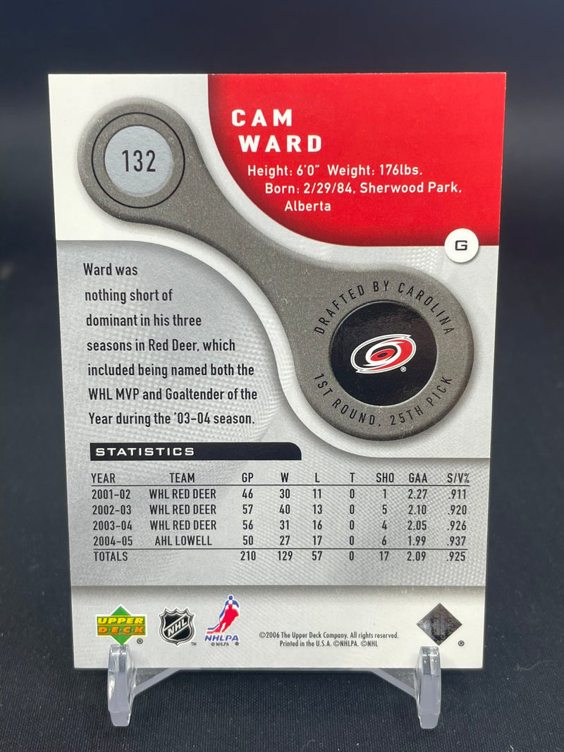 2005 UPPER DECK SP GAME-USED - AUTHENTIC ROOKIE - C. WARD - #132 - #'D/999 - RC