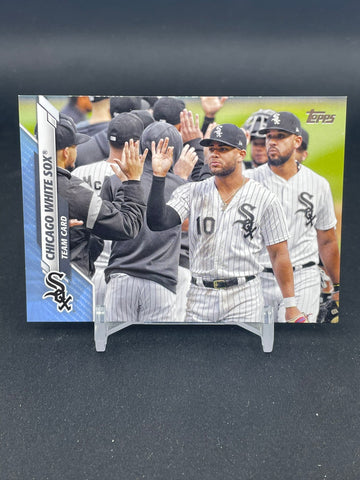 2020 TOPPS SERIES TWO - FATHER'S DAY BLUE - CHICAGO WHITE SOX TEAM CARD - #663 - #'D/50