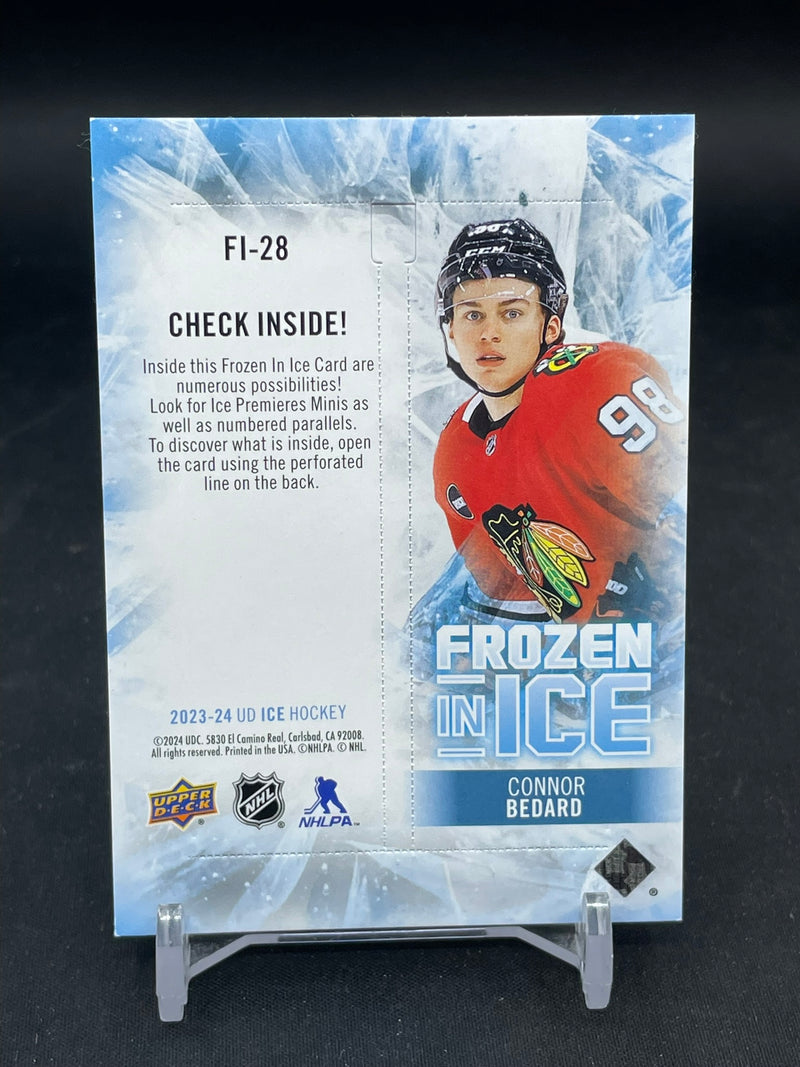 2023 UPPER DECK ICE - FROZEN IN ICE - C. BEDARD -