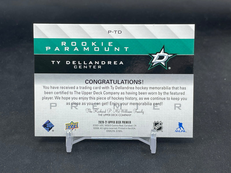2020 UPPER DECK PREMIER - ROOKIE PARAMOUNT - T. DELLANDREA -