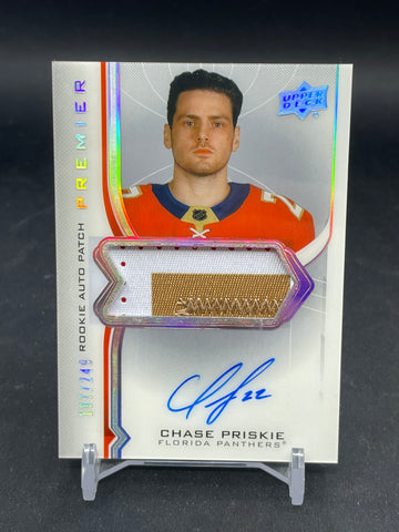 2020 UPPER DECK PREMIER - ROOKIE AUTO PATCH - C. PRISKIE - #AR-CP - #'D/249 - RELIC - AUTOGRAPH - RC