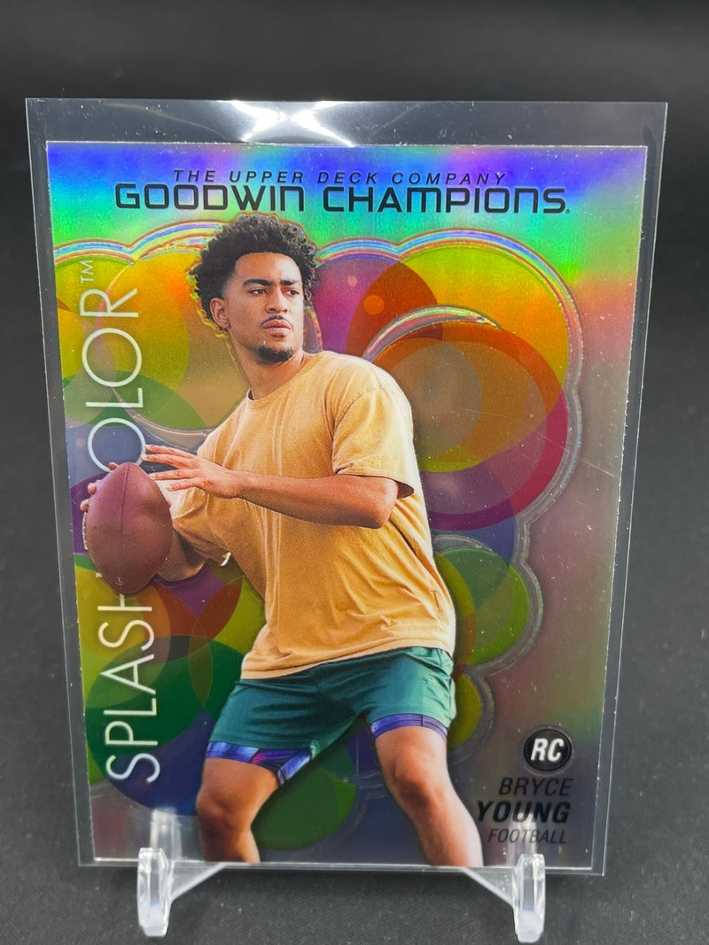 2023 UPPER DECK GOODWIN CHAMPIONS - SPLASH OF COLOR RAINBOW - B. YOUNG -