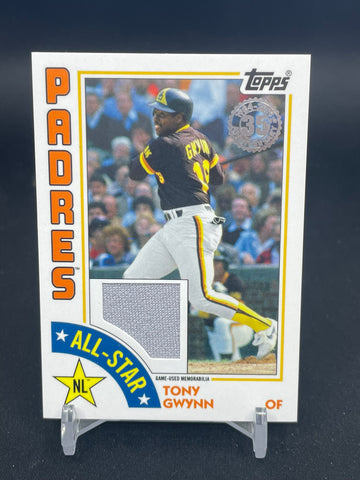 2019 TOPPS SERIES ONE - 1984 ALL-STAR - T. GWYNN - #ASR-TG - RELIC