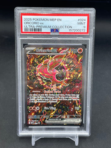 POKEMON - UPC PROMO - ORICORIO EX - FULL ART - #024 - PSA 9