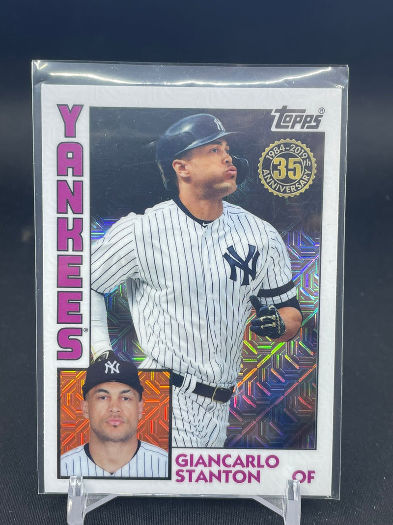2019 TOPPS 35TH ANNIVERSARY - MOJO REFRACTOR - G. STANTON -