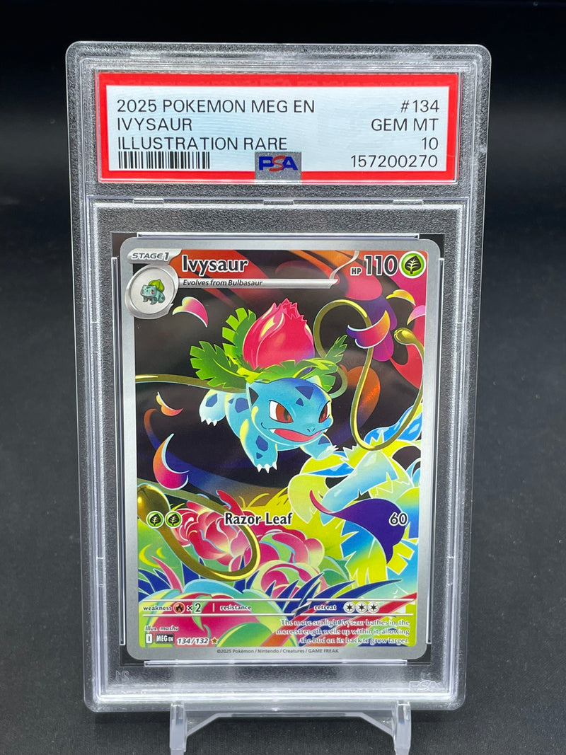 POKEMON - MEGA EVOLUTION - IVYSAUR - ILLUSTRAITON RARE -