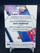 2019 TOPPS BOWMAN'S BEST - Z. THOMPSON -
