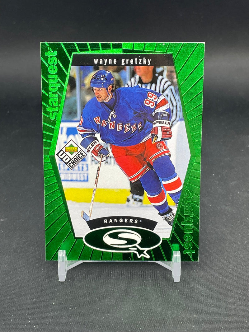 1998 UPPER DECK CHOICE - GREEN - STARQUEST - W. GRETZKY -