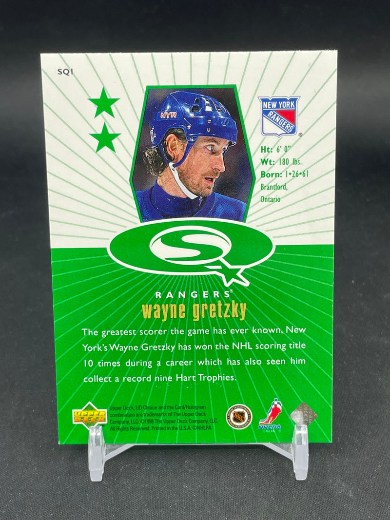 1998 UPPER DECK CHOICE - GREEN - STARQUEST - W. GRETZKY -