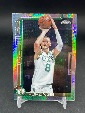 2025 TOPPS CHROME BASKETBALL - PRISM REFRACTOR - K. PORZINGAS - #41
