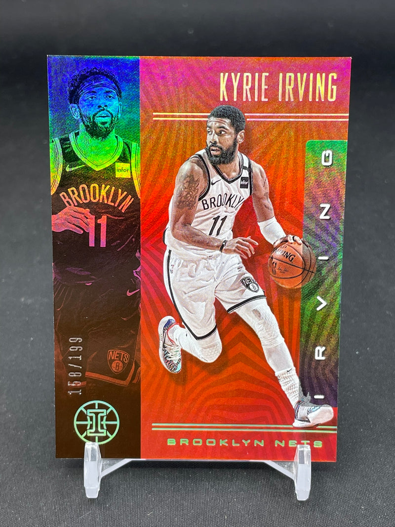 2019 PANINI ILLUSIONS - TROPHY COLLECTION RUBY - K. IRVING - #145 - #'D/199