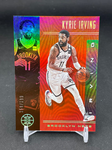 2019 PANINI ILLUSIONS - TROPHY COLLECTION RUBY - K. IRVING - #145 - #'D/199