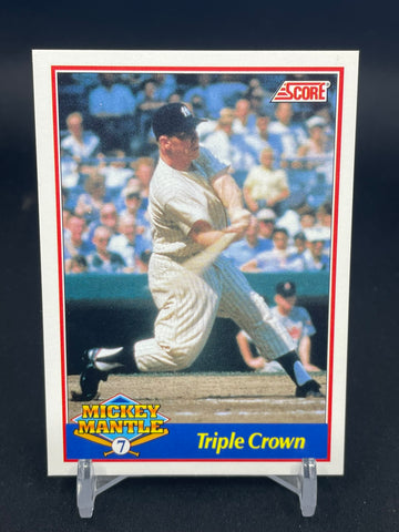 1991 SCORE - TRIPLE CROWN - M. MANETLE - #2