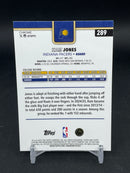 2025 TOPPS CHROME BASKETBALL - BASKETBALL BORDER REFRACTOR - K. JONES -