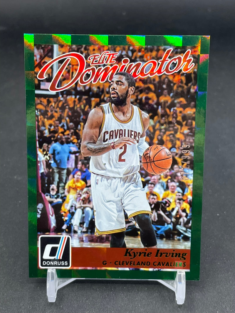 2015 PANINI DONRUSS - GREEN - ELITE DOMINATORS - K. IRVING - #10 - #'D/999