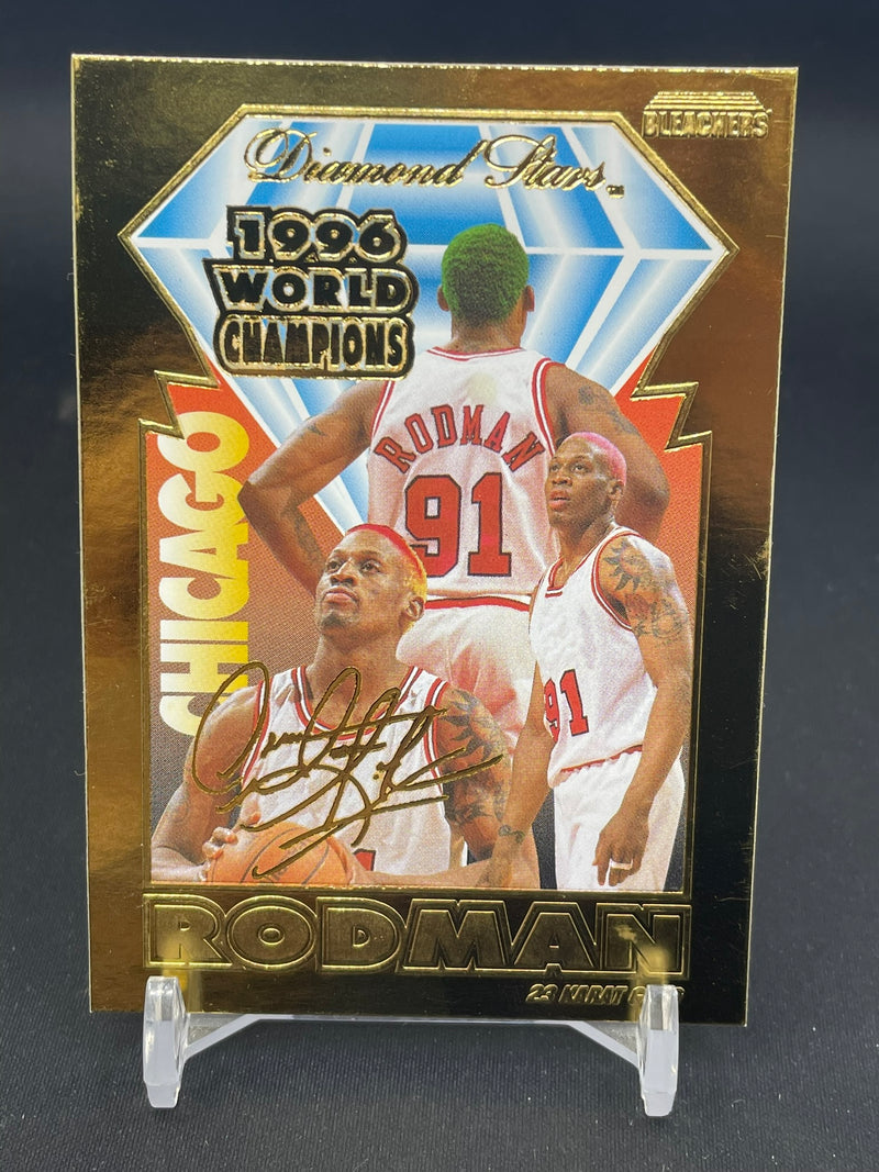 1996 BLEACHERS - 23 KARAT GOLD - D. RODMAN -