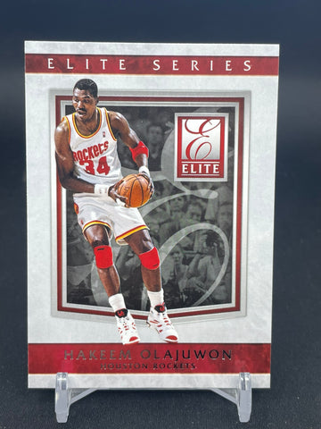 2015 PANINI DONRUSS - ELITE SERIES - H. OLAJUWON - #34