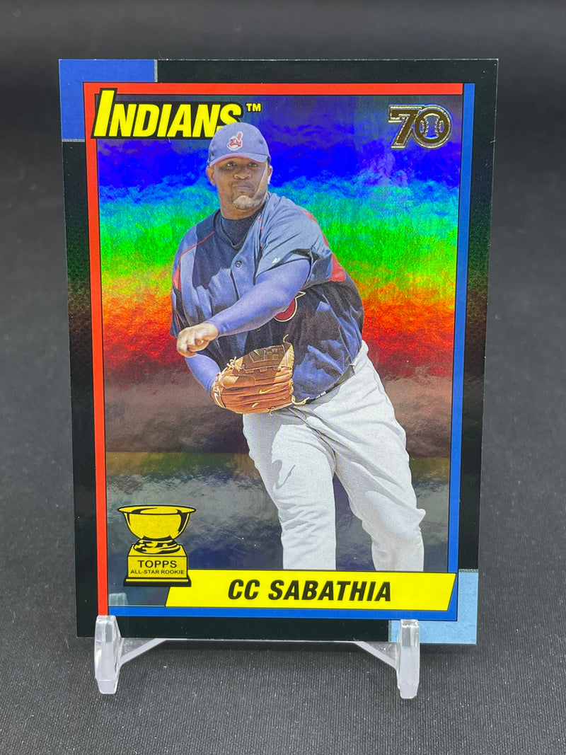 2021 TOPPS ALL-STAR ROOKIE CUP - BLACK FOIL IMAGE VARIATION - C. SABATHIA - #67 - #'D/10