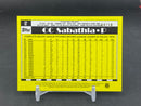2021 TOPPS ALL-STAR ROOKIE CUP - BLACK FOIL IMAGE VARIATION - C. SABATHIA - #67 - #'D/10