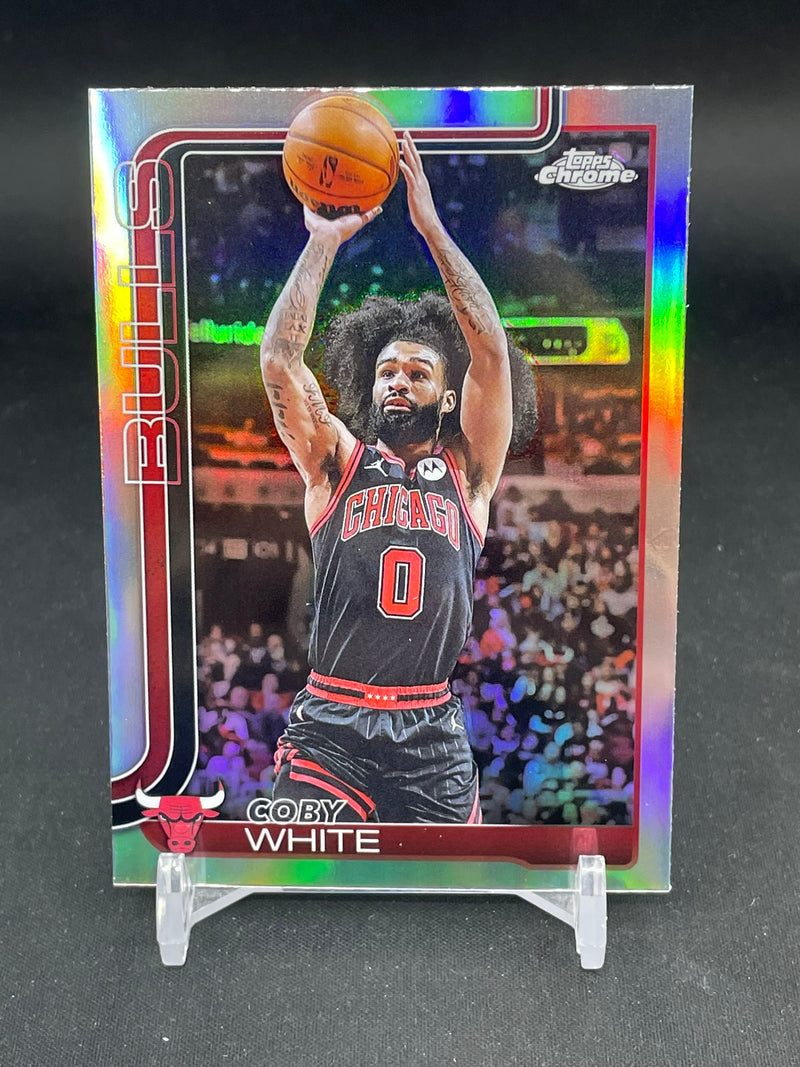 2025 TOPPS CHROME BASKETBALL - REFRACTOR - SINGLES - SELECT YOUR PLAYER