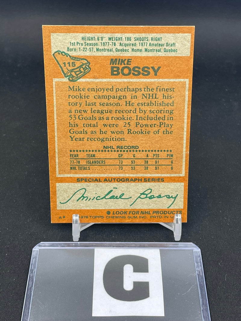 1978 O-PEE-CHEE - M. BOSSY -