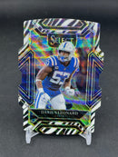 2021 PANINI SELECT - ZEBRA PRIZM DIE-CUT - D. LEONARD -