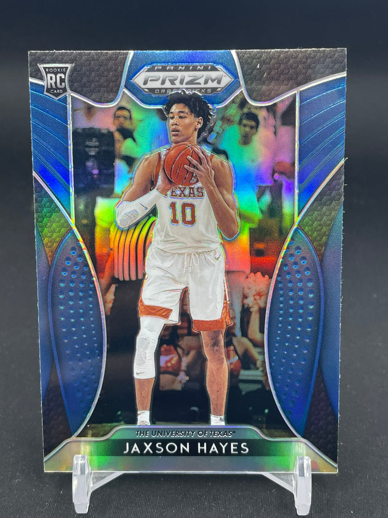 2019 PANINI PRIZM DRAFT PICKS - BLUE RETAIL PRIZM - J. HAYES -