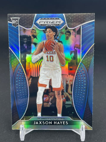 2019 PANINI PRIZM DRAFT PICKS - BLUE RETAIL PRIZM - J. HAYES - #71 - RC