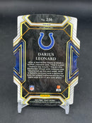 2021 PANINI SELECT - ZEBRA PRIZM DIE-CUT - D. LEONARD -
