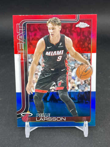 2025 TOPPS CHROME BASKETBALL - RED/WHITE/BLUE REFRACTOR - SINGLES - SELECT YOUR PLAYER