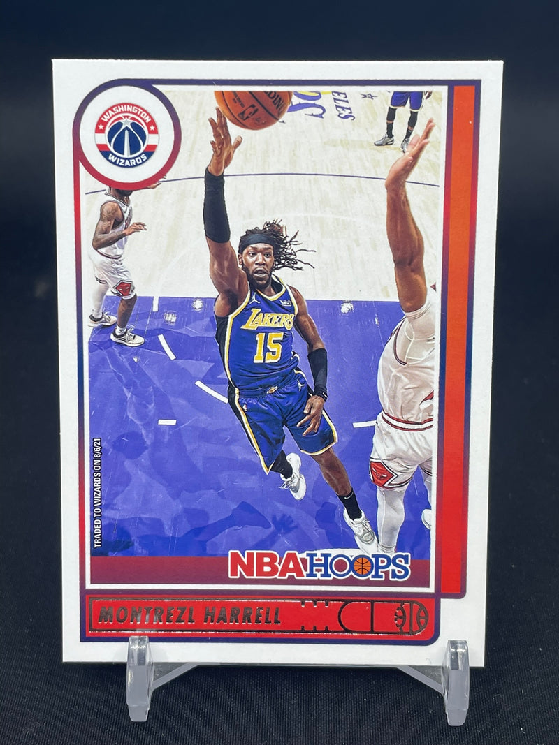 2021 PANINI NBA HOOPS - RED BACK - M. HARRELL -