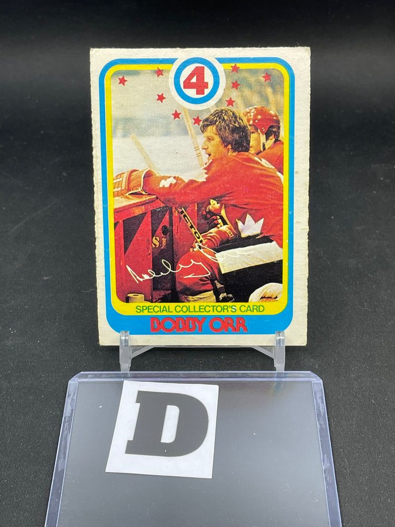 1978 O-PEE-CHEE - SPECIAL COLLECTOR'S CARD - B. ORR -