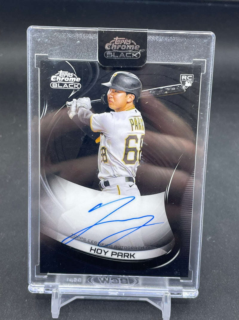 2022 TOPPS CHROME BLACK - H. PARK -