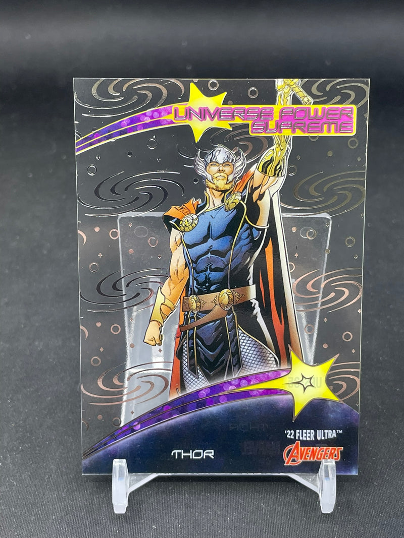 2022 UPPER DECK FLEER ULTRA AVENGERS - UNVERSE POWER SUPREME - THOR -