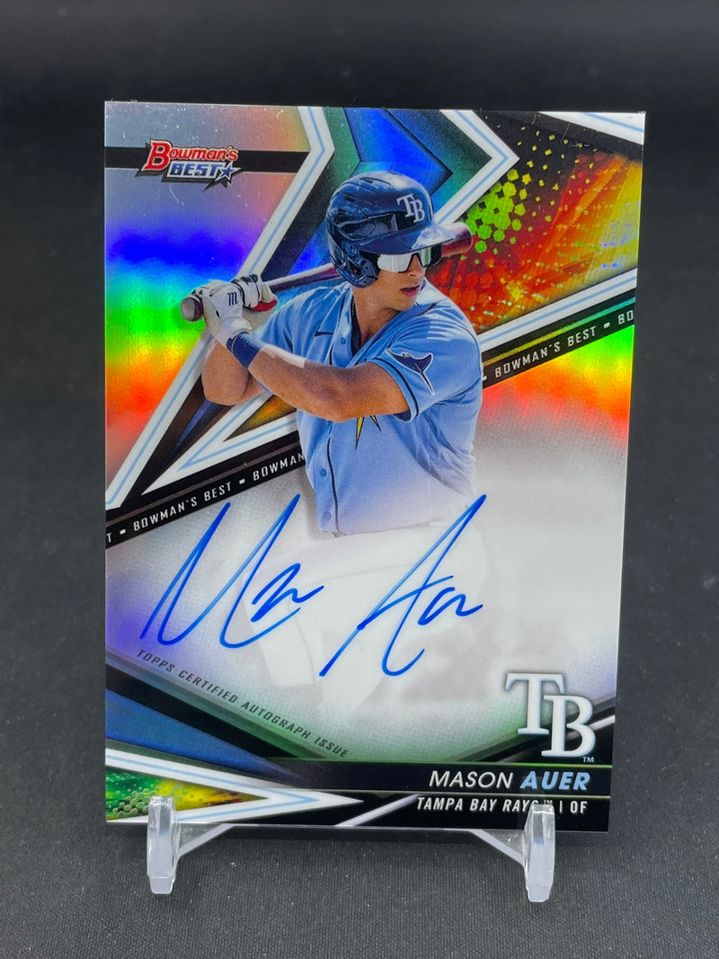 2022 TOPPS BOWMAN'S BEST - REFRACTOR - M. AUER -