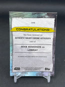 2022 TOPPS CHROME STAR WARS GALAXY - LOGRAY -