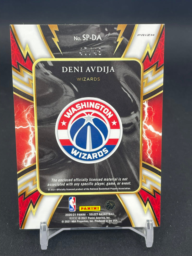 2020 PANINI SELECT - SPARKS COPPER PRIZM - D. AVDIJA - #SP-DA - #'D/49 - RELIC