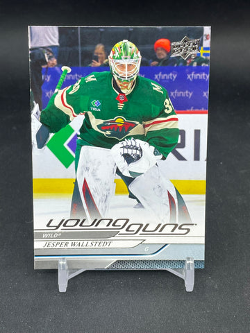 2024 UPPER DECK SERIES ONE - YOUNG GUNS - J. WALLSTEDT - #202 - RC