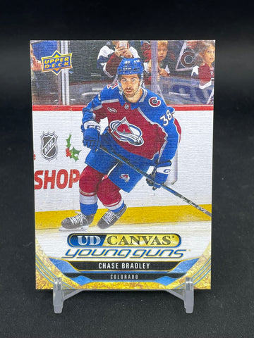 2024 UPPER DECK EXTENDED SERIES - UD CANVAS - YOUNG GUNS - C. BRADLEY - #C354 - RC