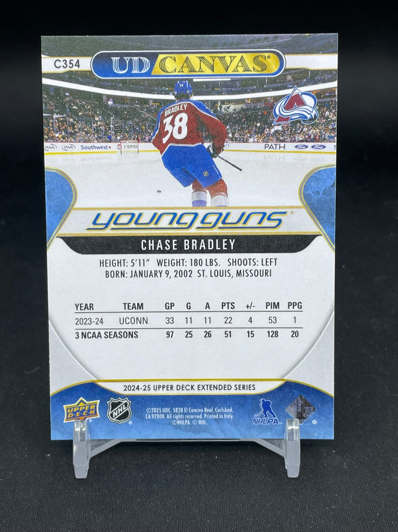 2024 UPPER DECK EXTENDED SERIES - UD CANVAS - YOUNG GUNS - C. BRADLEY -