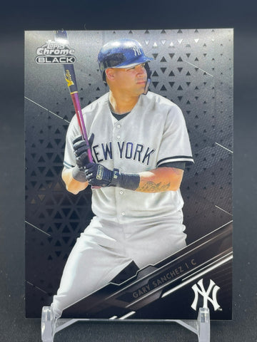 2020 TOPPS CHROME BLACK - G. SANCHEZ - #17