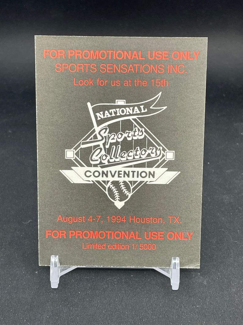 1994 NATIONAL SPORTS COLLECTORS CONVENTION - PROMO - M. JORDAN -