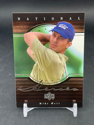 2001 UPPER DECK GOLF - NATIONAL HEROES - M. WEIR - #NH5