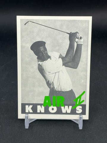 1990 AIR KNOWS - AIR JORDAN - M. JORDAN