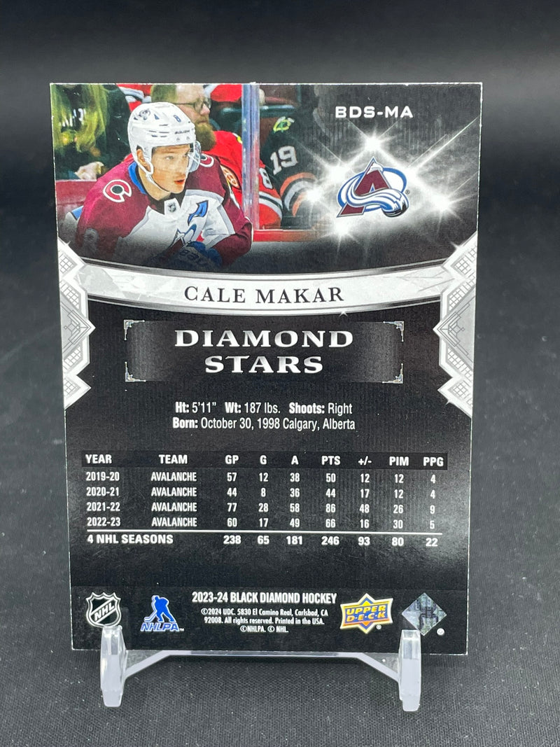 2023 UPPER DECK BLACK DIAMOND - DIAMOND STARS - C. MAKAR - #BDS-MA - #'D/299