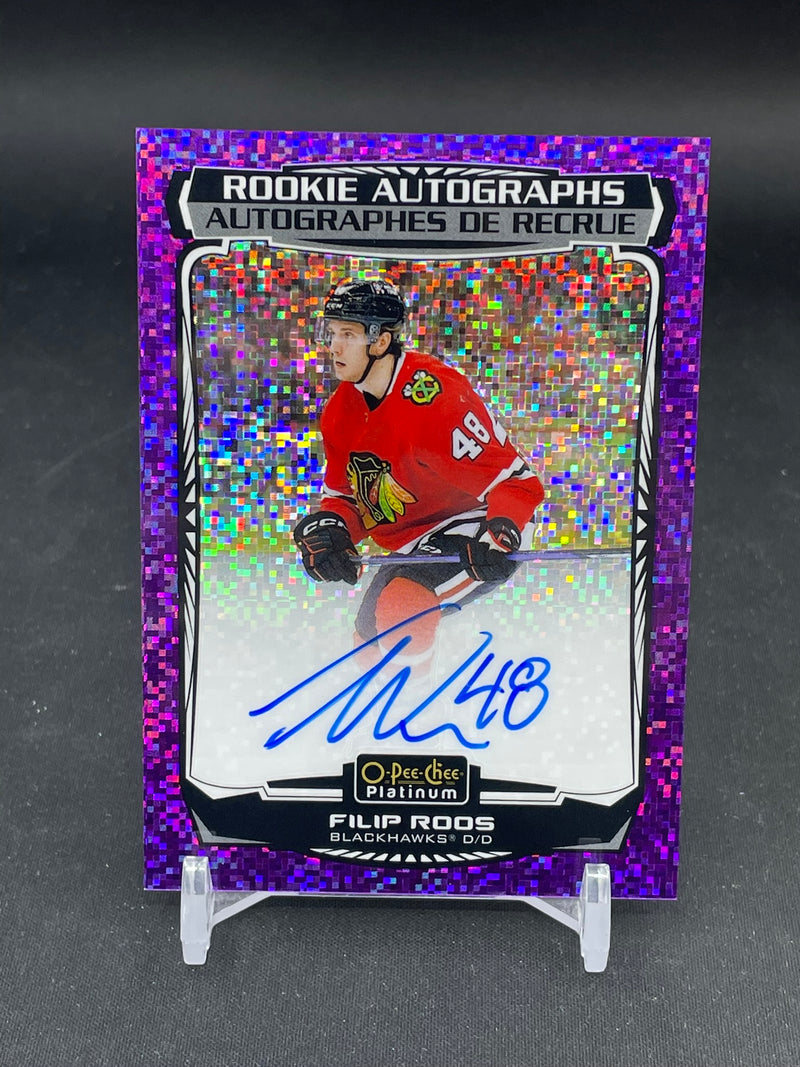 2022 UPPER DECK O-PEE-CHEE PLATINUM - VIOLET PIXELS - ROOKIE AUTOGRAPHS - F. ROOS - #R-FR - #'D/99 - AUTOGRAPH - RC