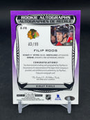 2022 UPPER DECK O-PEE-CHEE PLATINUM - VIOLET PIXELS - ROOKIE AUTOGRAPHS - F. ROOS - #R-FR - #'D/99 - AUTOGRAPH - RC